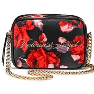 VS Bold Rose Print Crossbody Bag (Limited Edition)